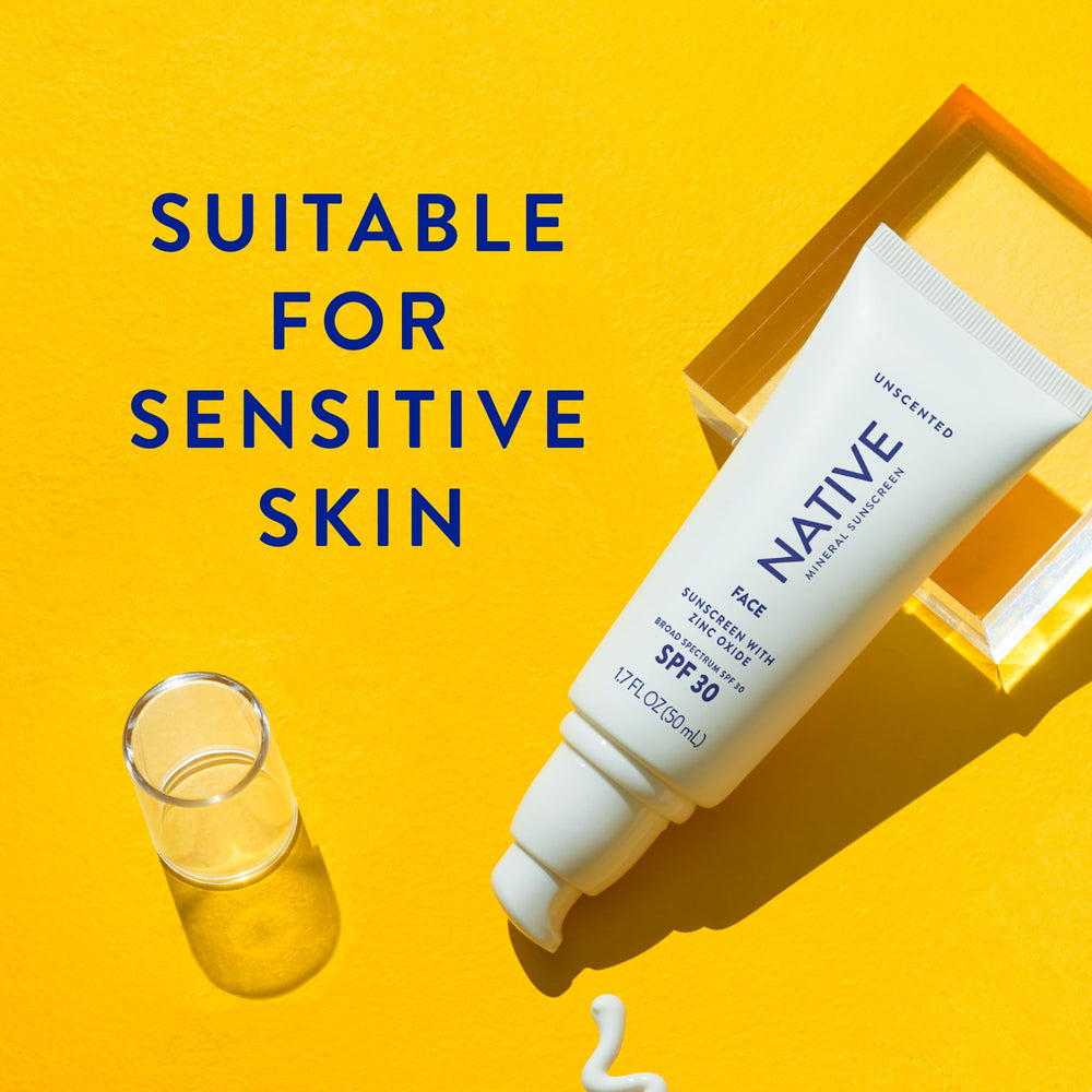 Native Sunscreen SPF 30 Hawaii-compliant formula ready for daily use.