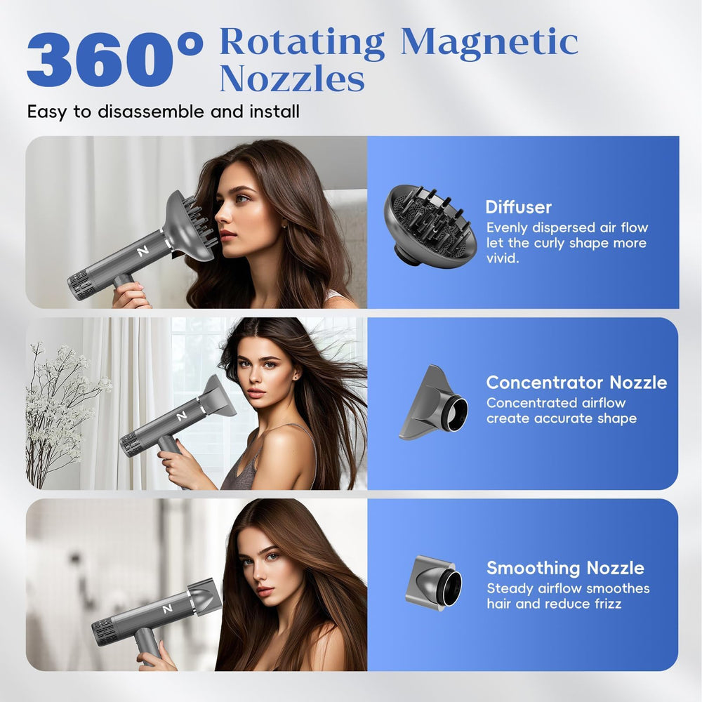 Natrial in-use-curly-hair image demonstrates smooth frizz control and defined curls