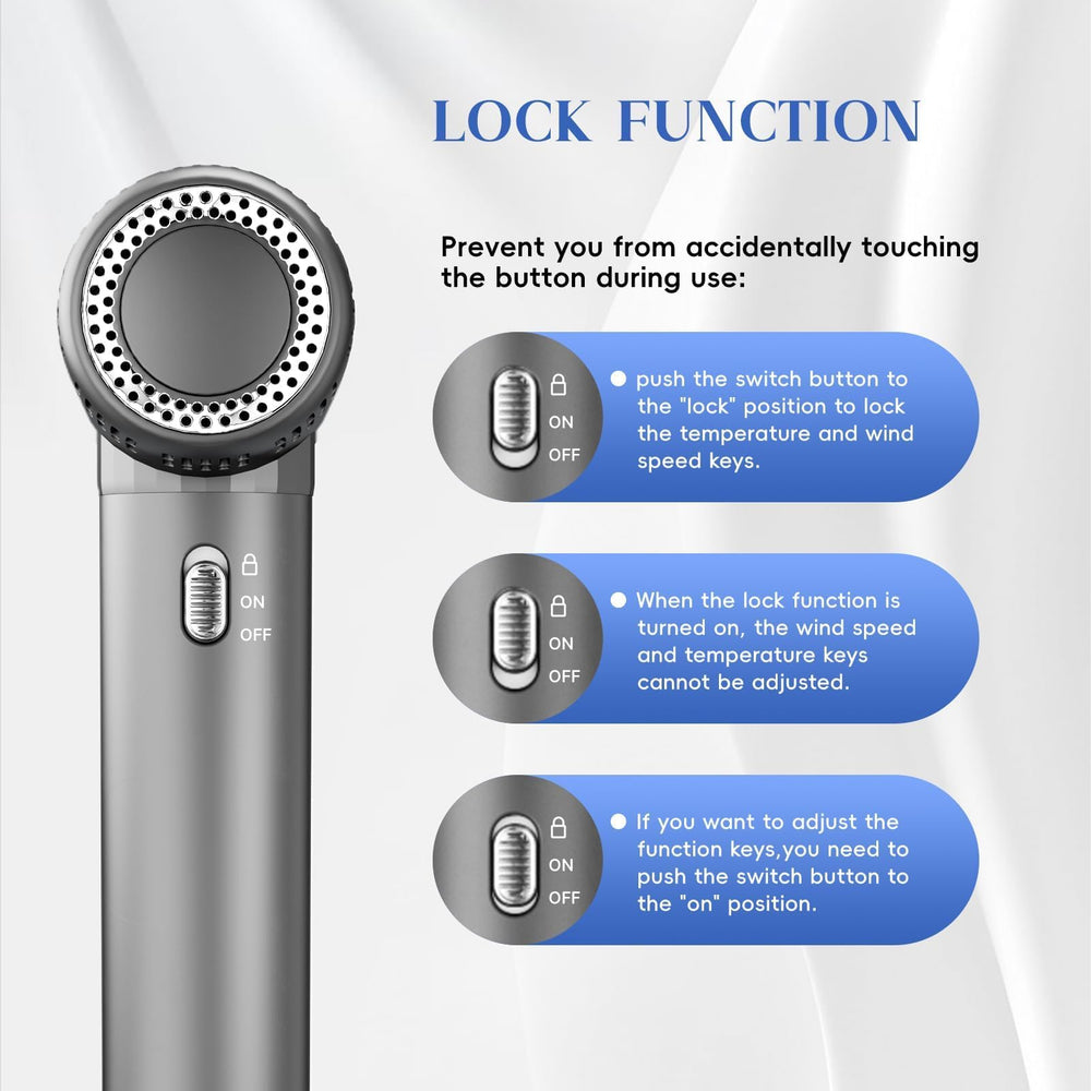 Natrial intelligent-heat-control ensures safer styling with reduced heat damage risk