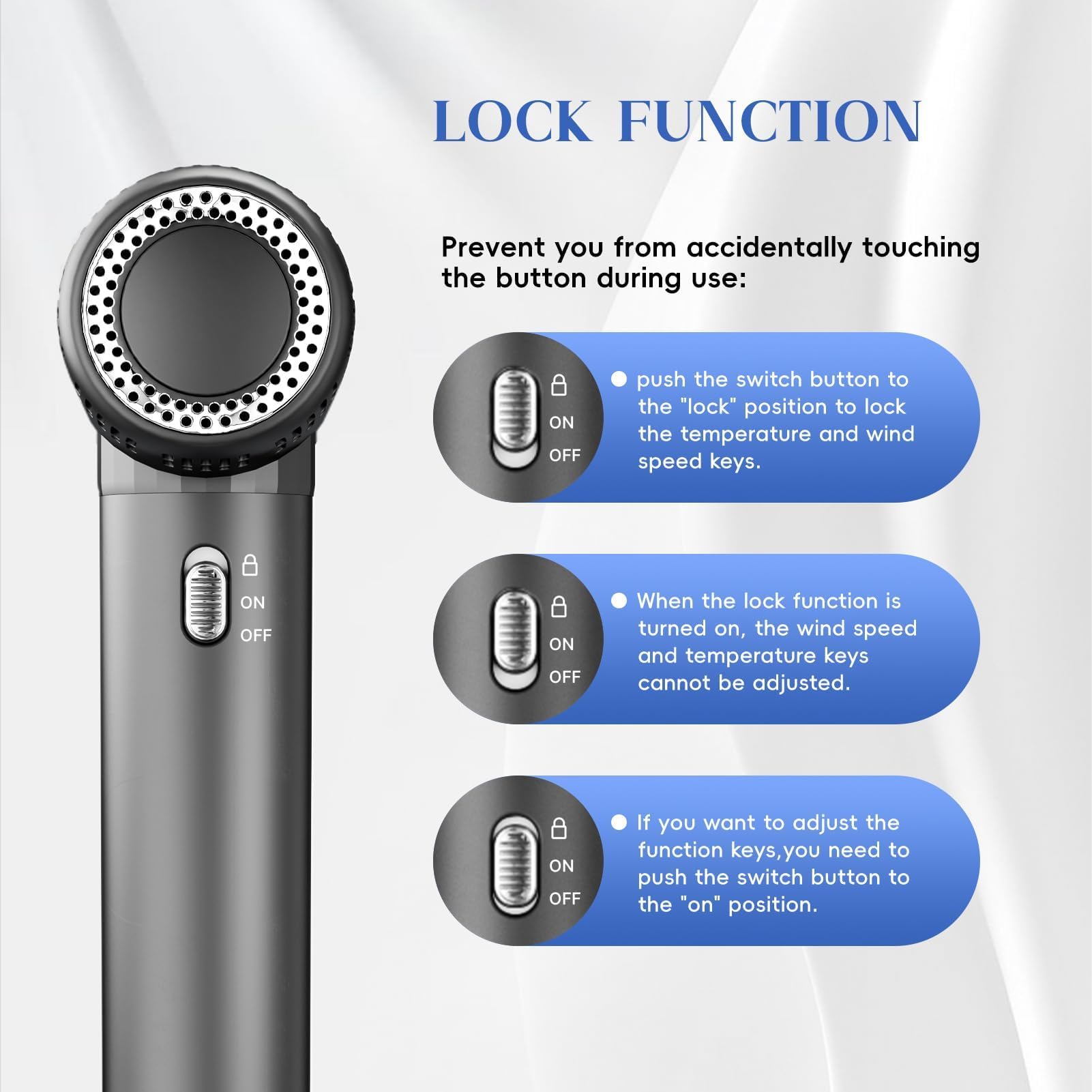Natrial Ionic hair dryer is lightweight for easy travel and daily use.