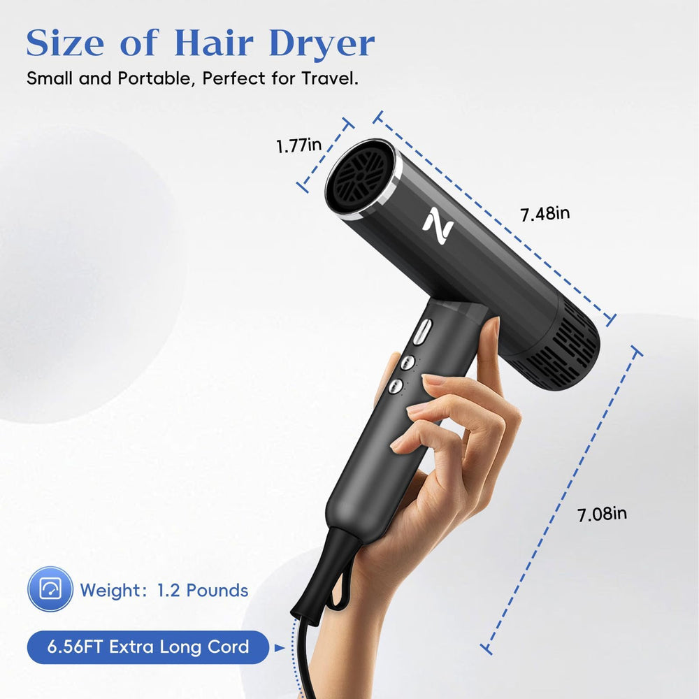 Natrial ionic hair dryer manual and support available with 12-month guarantee.