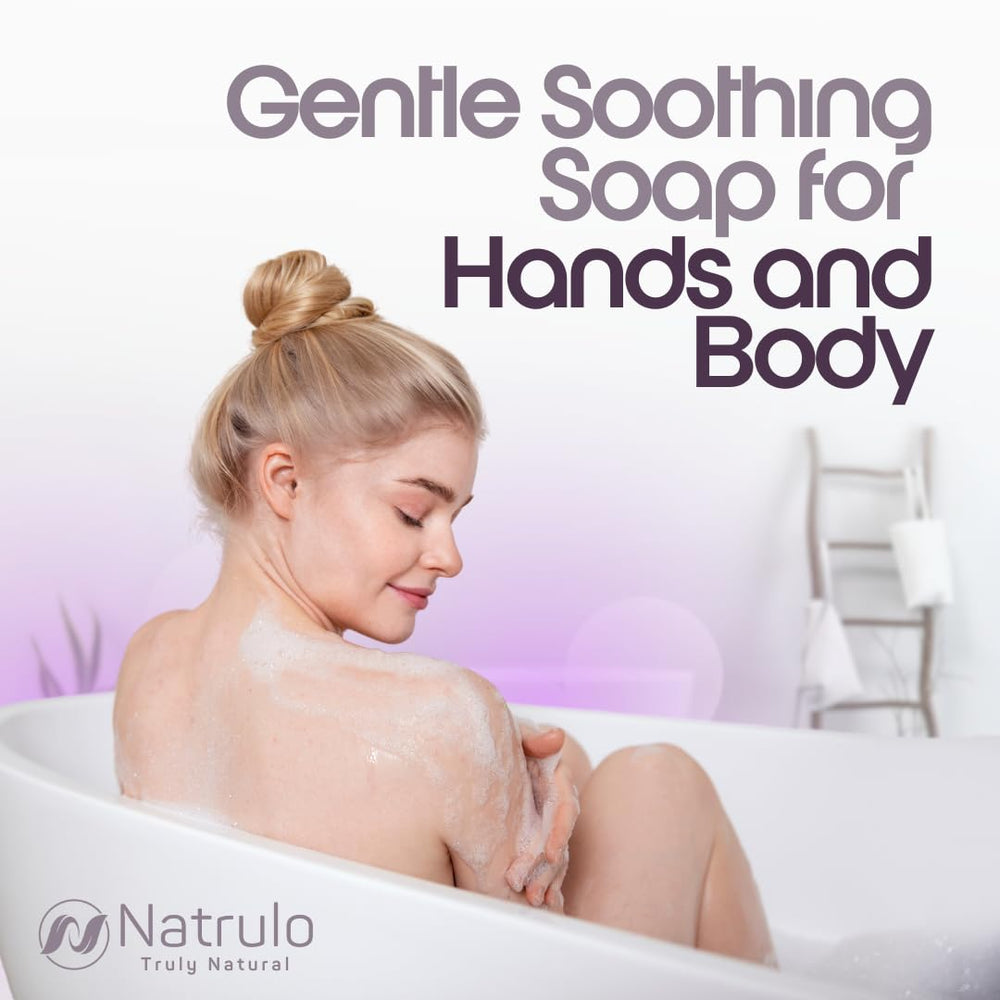 After-use soft skin feel from Natrulo soap on skin