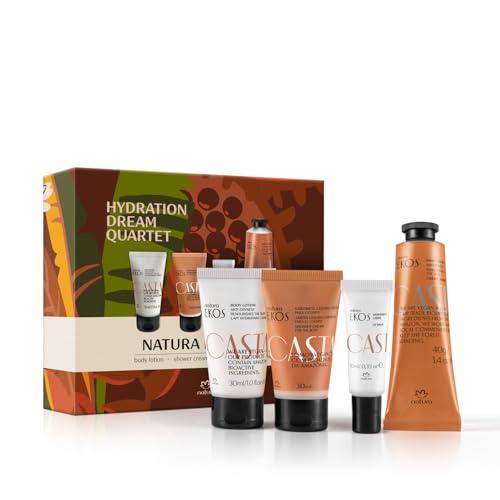 Natura Brazil Nut Dream set shower gel mini for on-the-go refreshing cleanse.