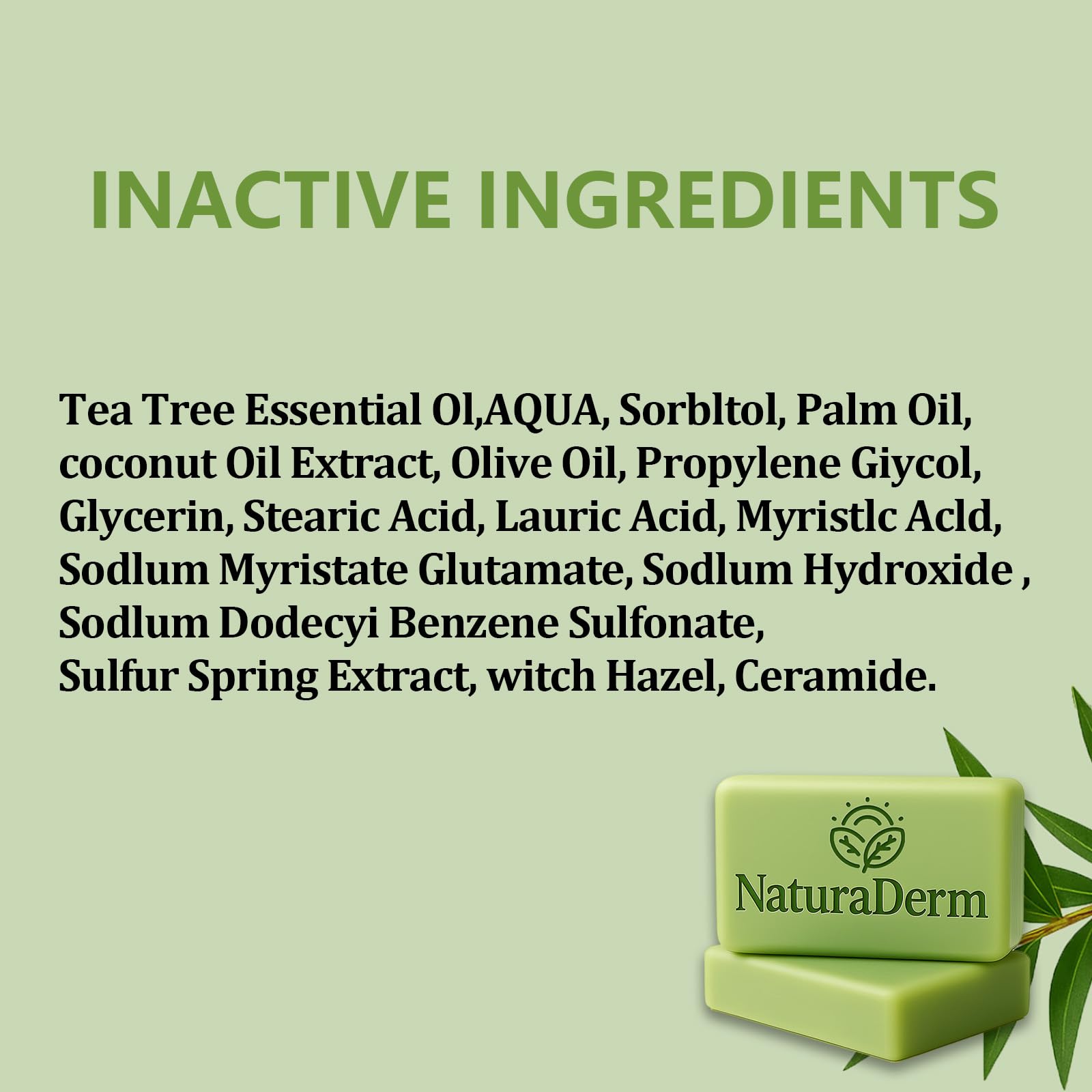 Natura Derm Tea Tree Soap fits into daily skincare routine for balanced cleansing.