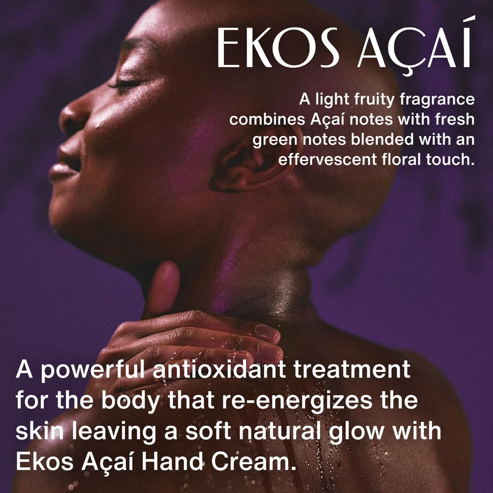 Natura Ekos Acai Hand Cream packaging – vegan formula with ethical sourcing.