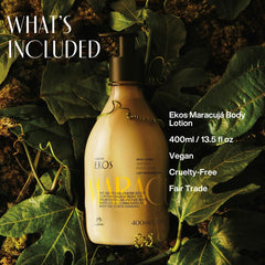 Natura Ekos Passion Fruit lotion pump cap enables easy, mess-free application