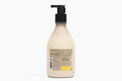 Natura Ekos Passion Fruit lotion texture closeup shows creamy softness for quick relief