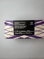 Natura Exfoliating Bar Soap Set Andiroba bar close-up highlights skin-friendly oils