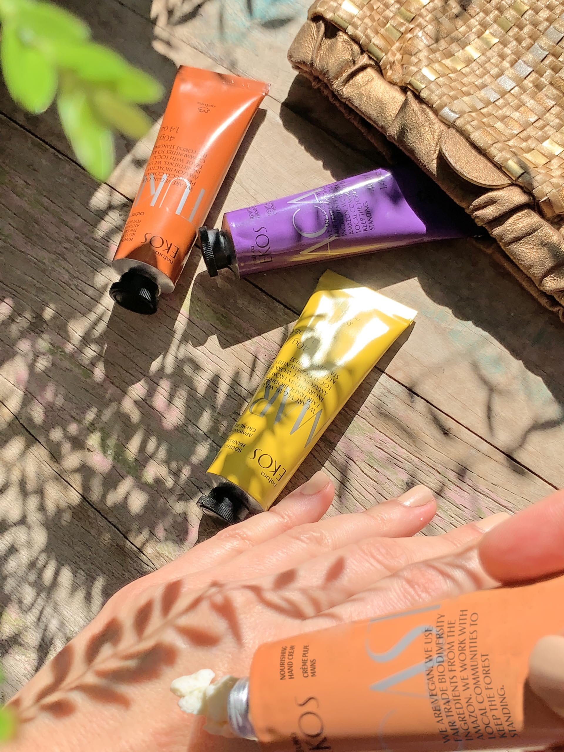 Natura Passion Fruit Hand Cream pump bottle for easy, mess-free application.