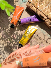 Natura Passion Fruit Hand Cream pump bottle for easy, mess-free application.