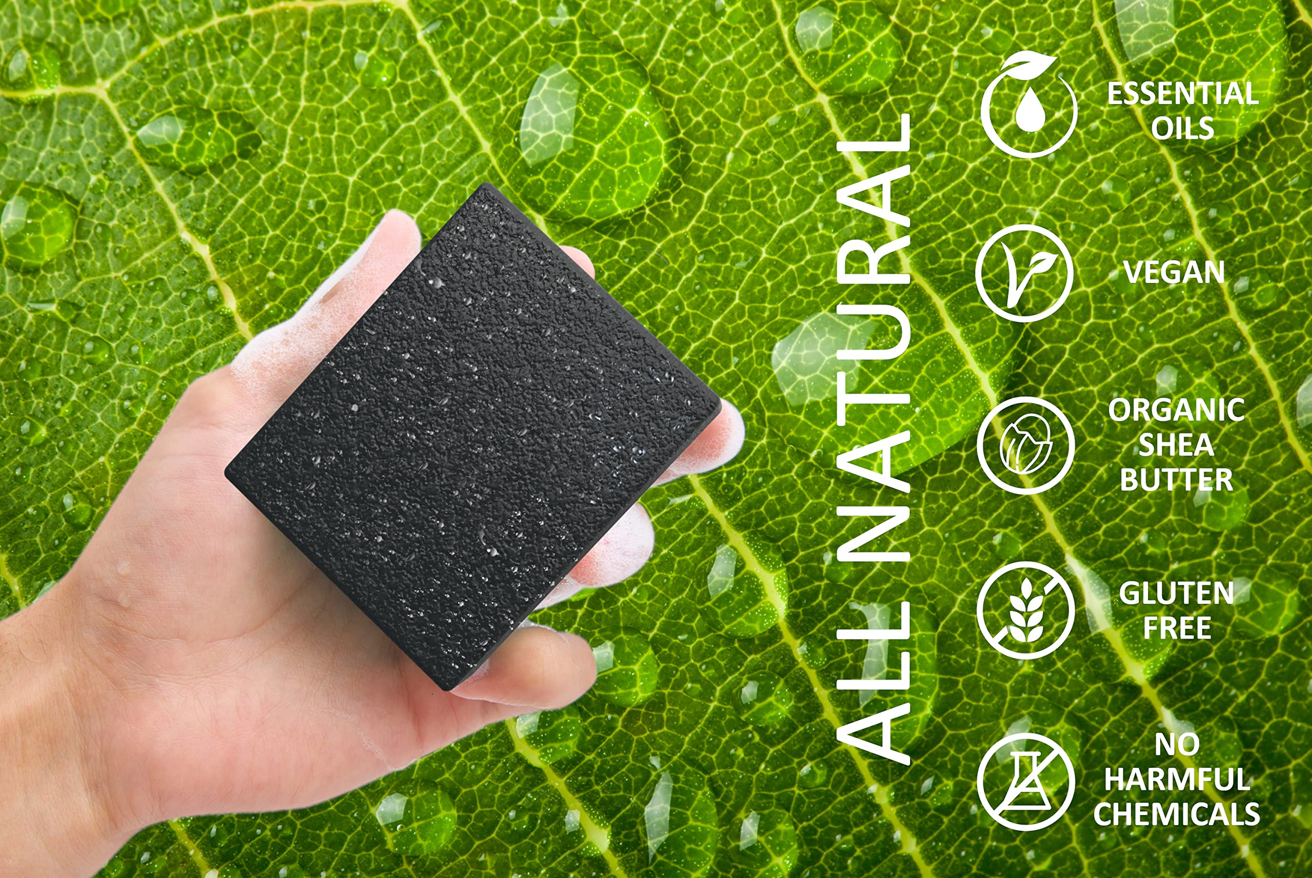 Natural American Elements eucalyptus aloe bar delivers cooling relief and invigorating scent.