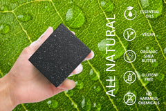 Natural American Elements eucalyptus aloe bar delivers cooling relief and invigorating scent.