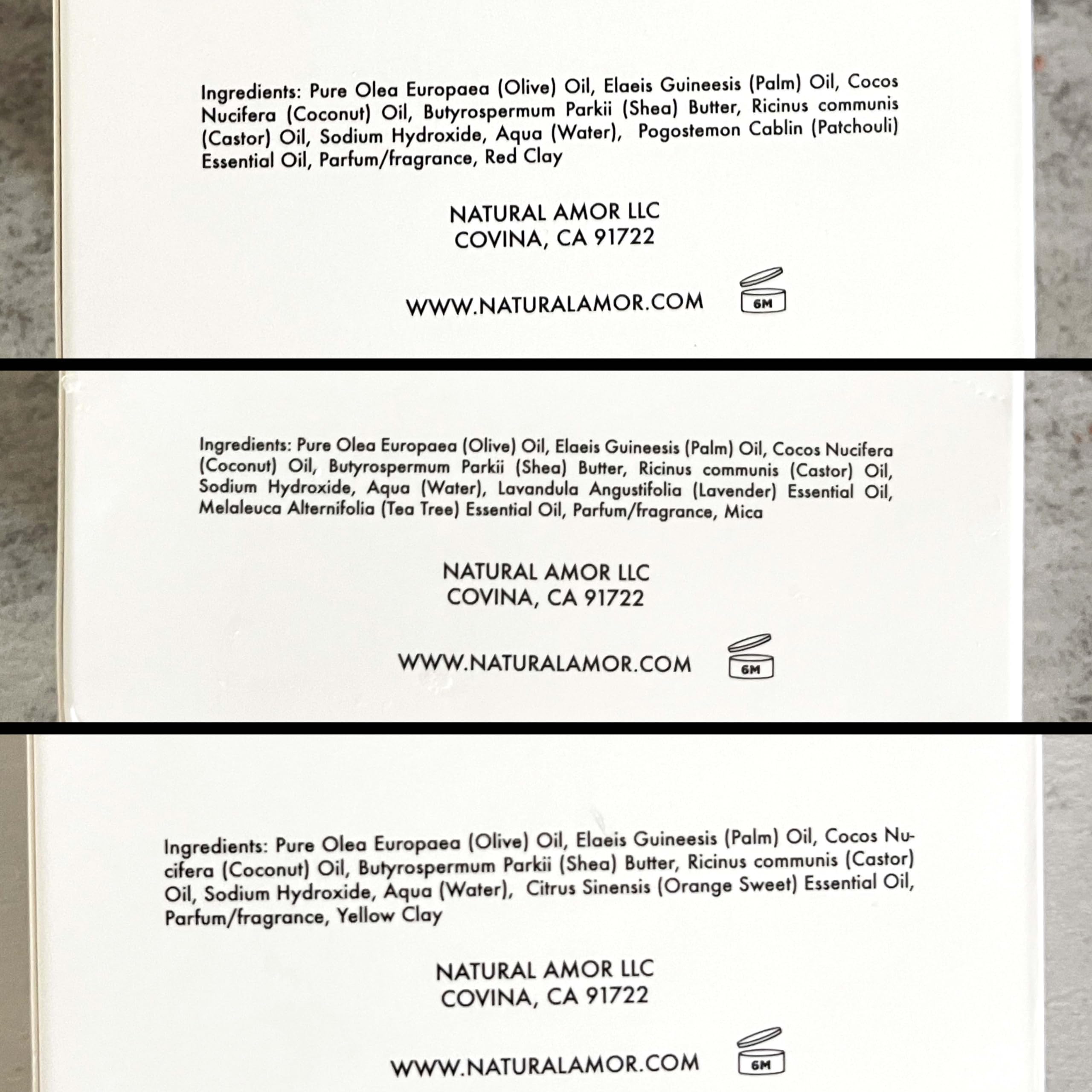 Natural Amor Los Angeles vegan cruelty-free soap line for ethical bath routines