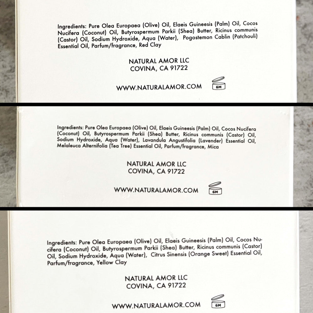 Natural Amor Los Angeles vegan cruelty-free soap line for ethical bath routines