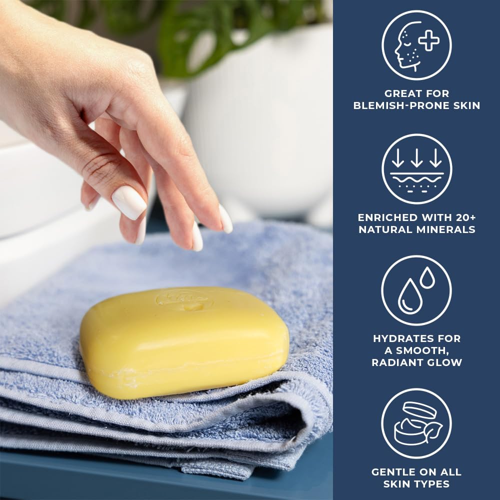 Natural Elephant Dead Sea minerals label highlights minerals for healthy cleansing.