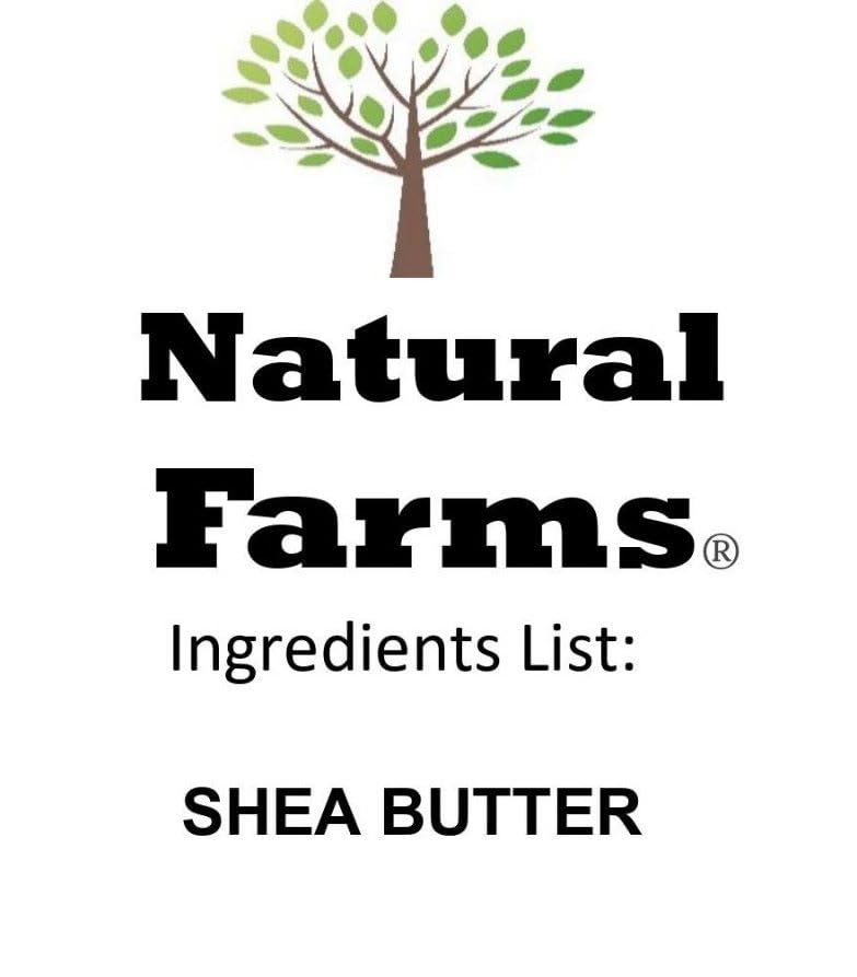 Natural Farms shea butter as a DIY soaps and hair care base.