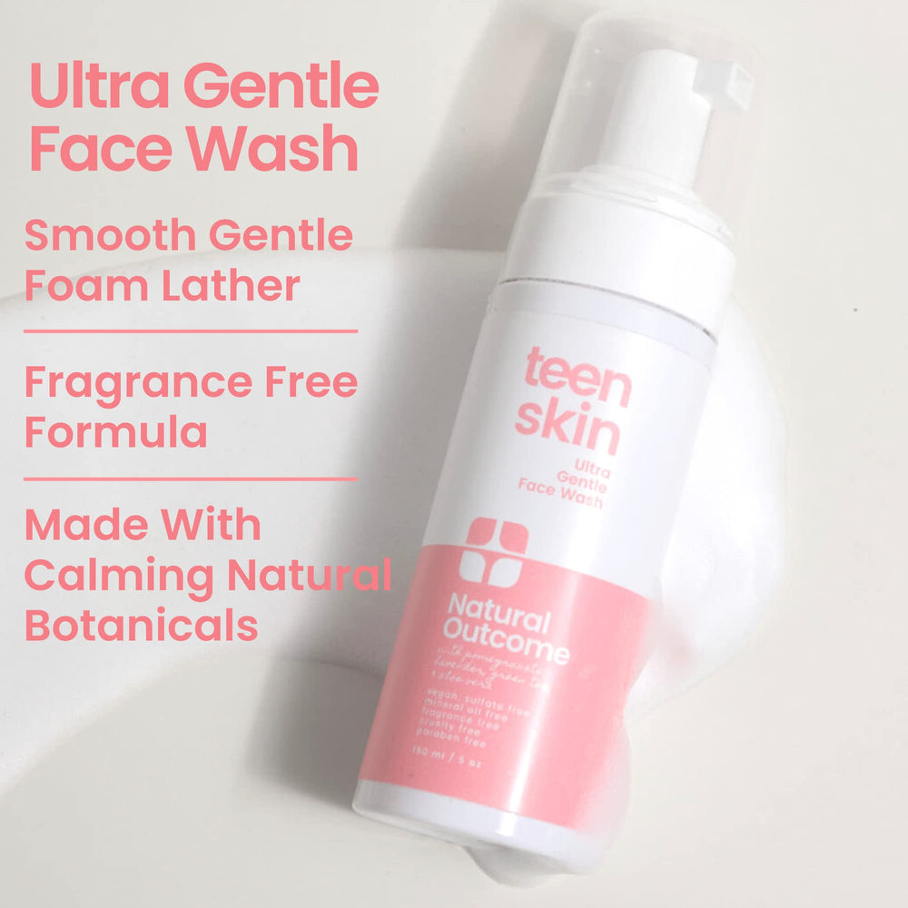 Natural Outcome Teen Skin Face Wash supports a blemish-prone teen routine.