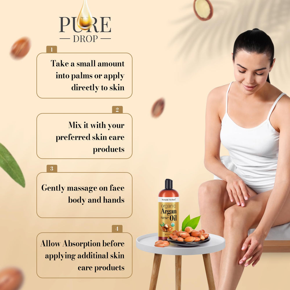 Natural Riches Argan Oil is non-GMO and cruelty-free
