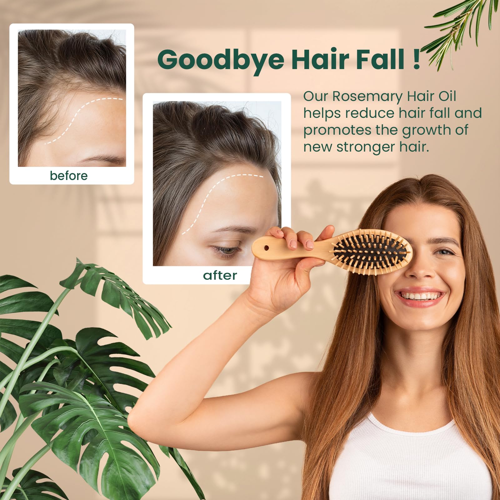 Natural Riches Rosemary Oil scalp massage shows soothing routine and potential circulation support.