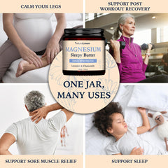 NaturallyMum Magnesium Butter hand-application, smooth rub-in for daily self-care