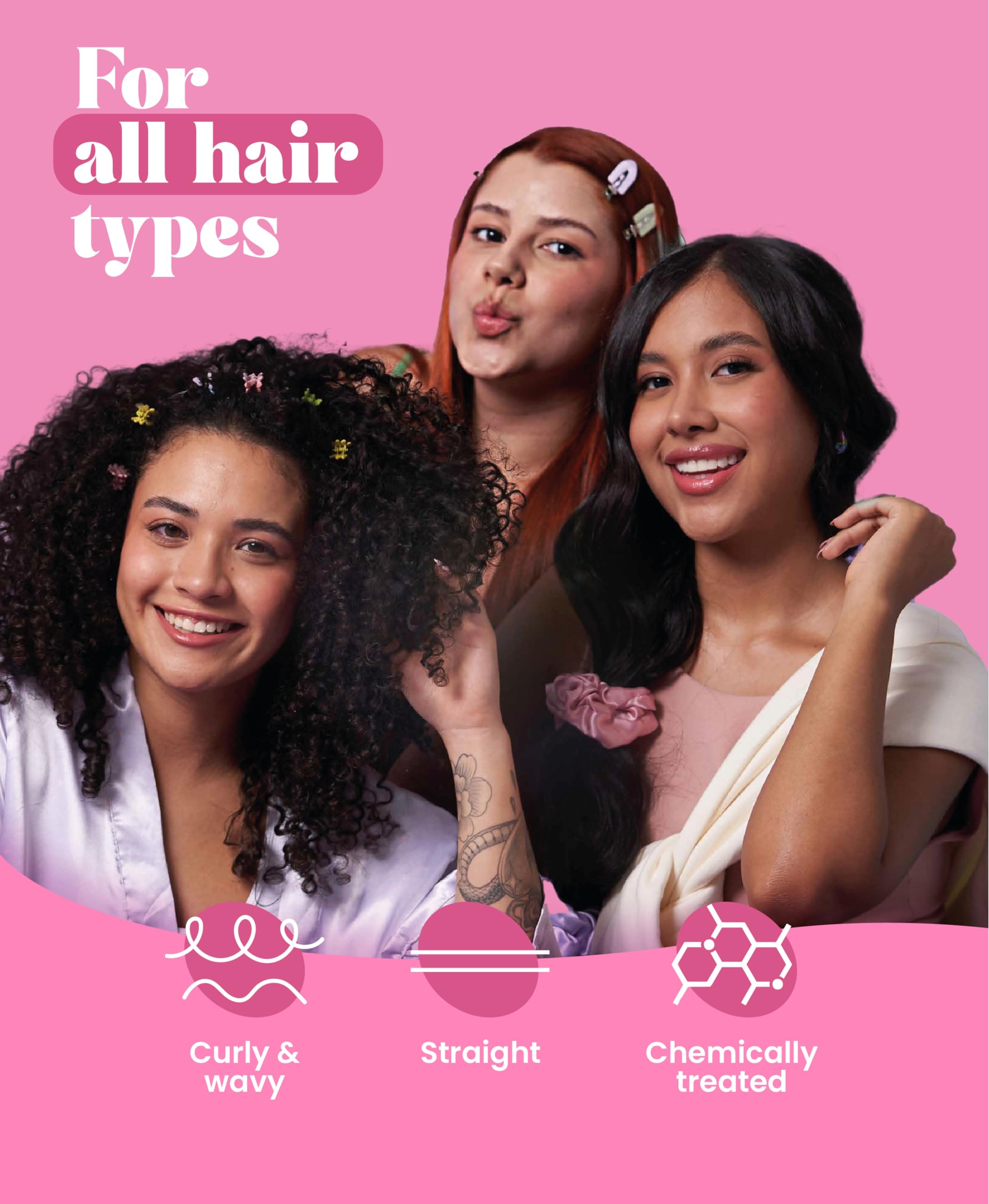 Natural Sant onion-keratin-shampoo bottle closeup emphasizing frizz control benefits.
