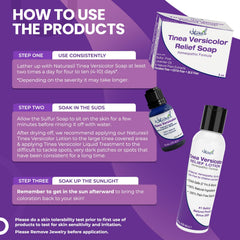 Naturasil Tinea Versicolor Soap lather close-up demonstrates effective cleansing.