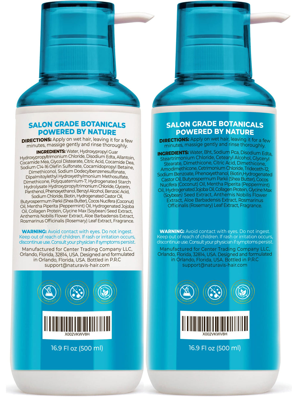NATURAVIS cruelty-free label signals ethical testing and peace of mind.