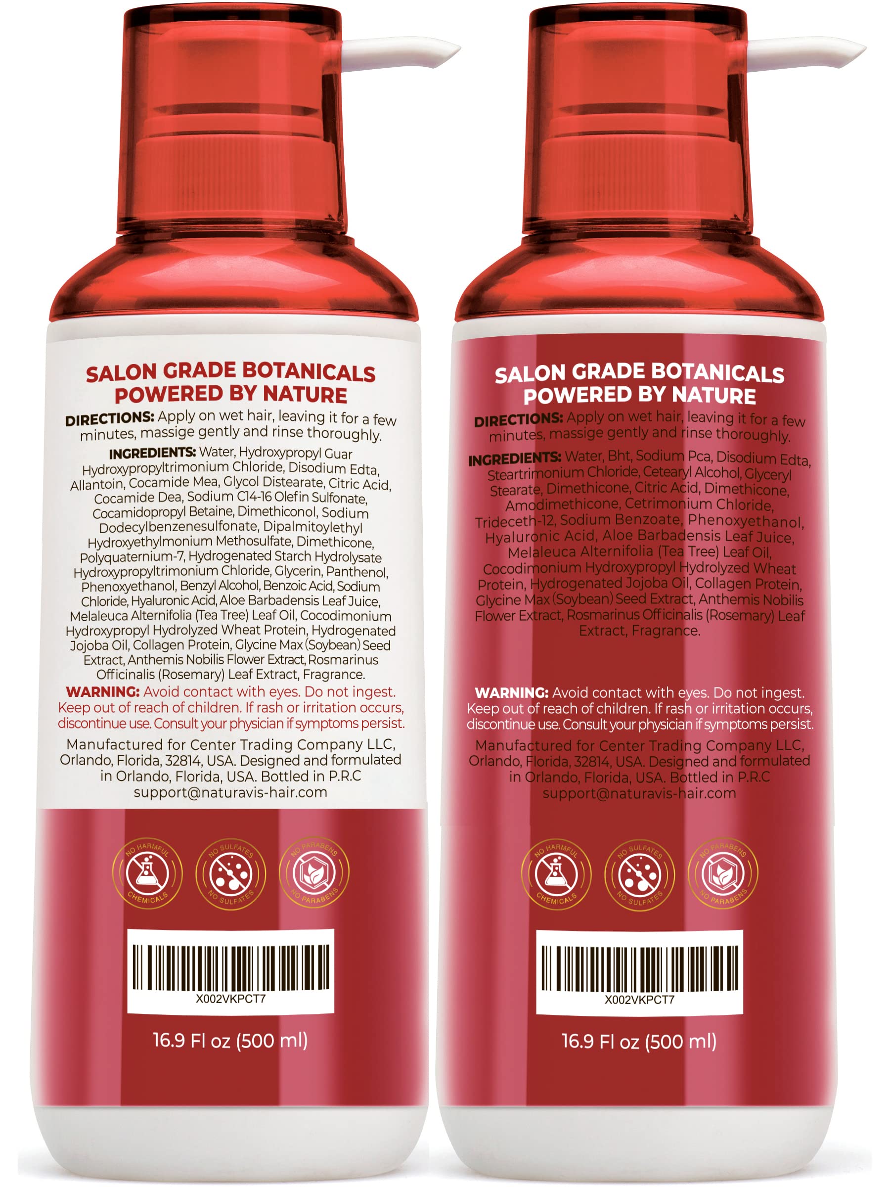 NATURAVIS daily-use bottle on a bathroom shelf implies a sulfate-free cleansing routine.