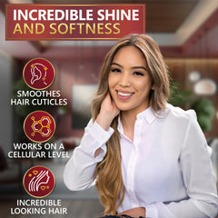NATURAVIS hands dispensing shampoo demonstrates a simple daily routine for gentle cleansing.