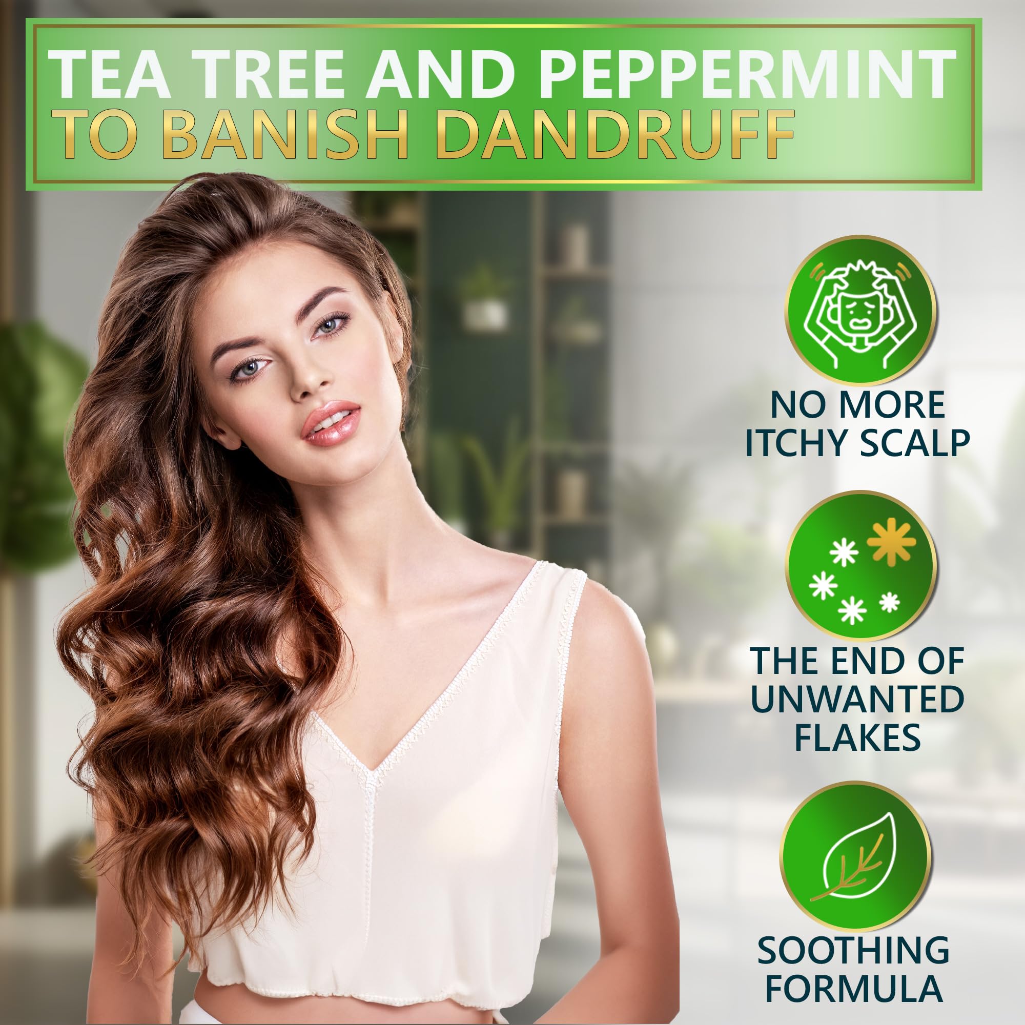 NATURAVIS Tea Tree Mint Conditioner tube delivers smooth, color-safe hydration