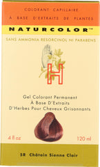 Naturcolor applicator bottle shown used for precise even color application