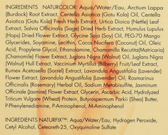 User applying Naturcolor Burdock gel for quick, under-one-hour coloring.