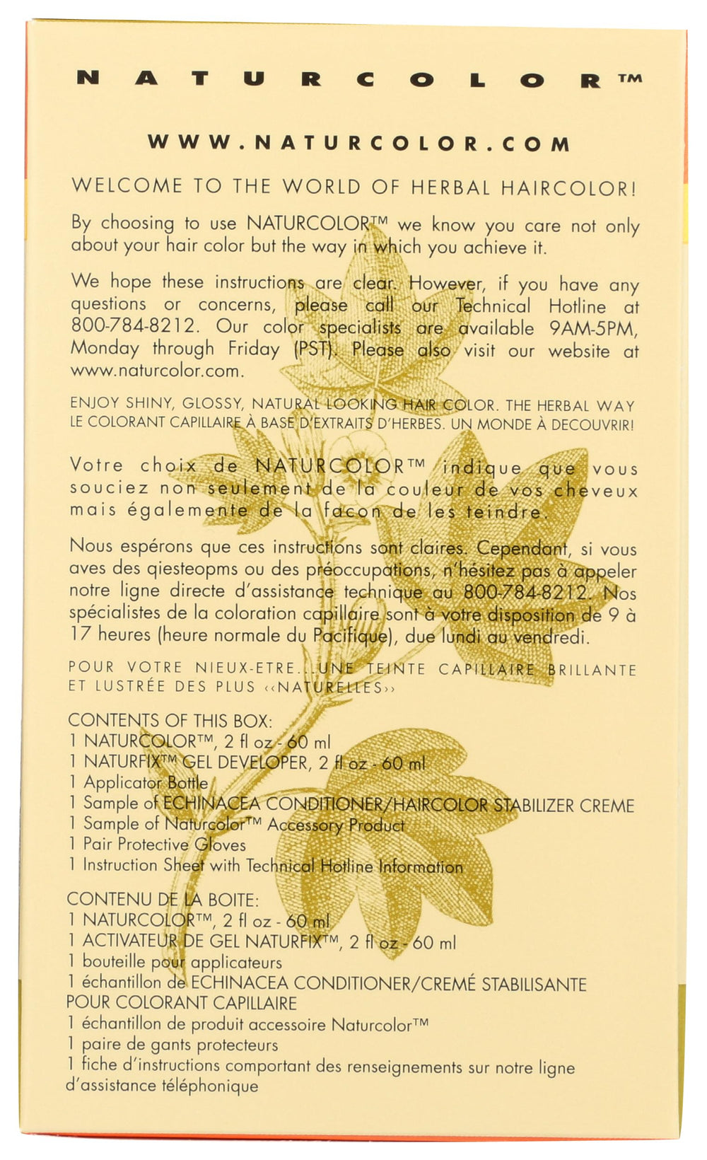 Naturcolor Cola packaging highlights herbaceutical formula for natural coloring.