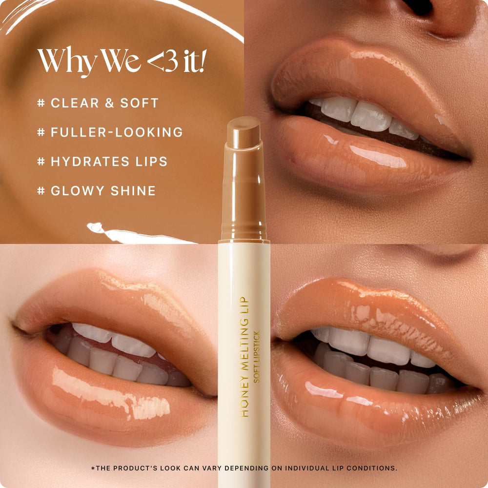 Nature Republic Honey Melting Lip honey-texture shot showing smooth application