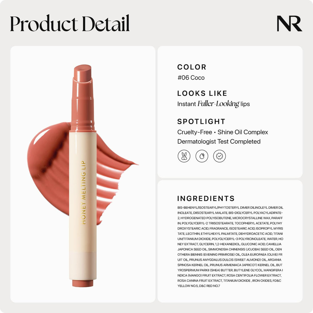 Nature Republic Honey Melting Lip 06 Coco gift set—perfect stocking stuffer.