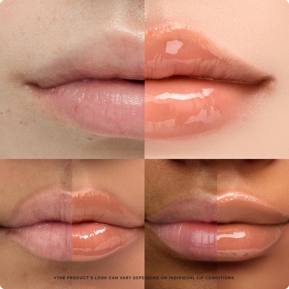Nature Republic Honey Melting Lip Apricot application, moisturizing sheen