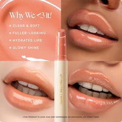 Nature Republic Honey Melting Lip Apricot tube wand, melt texture
