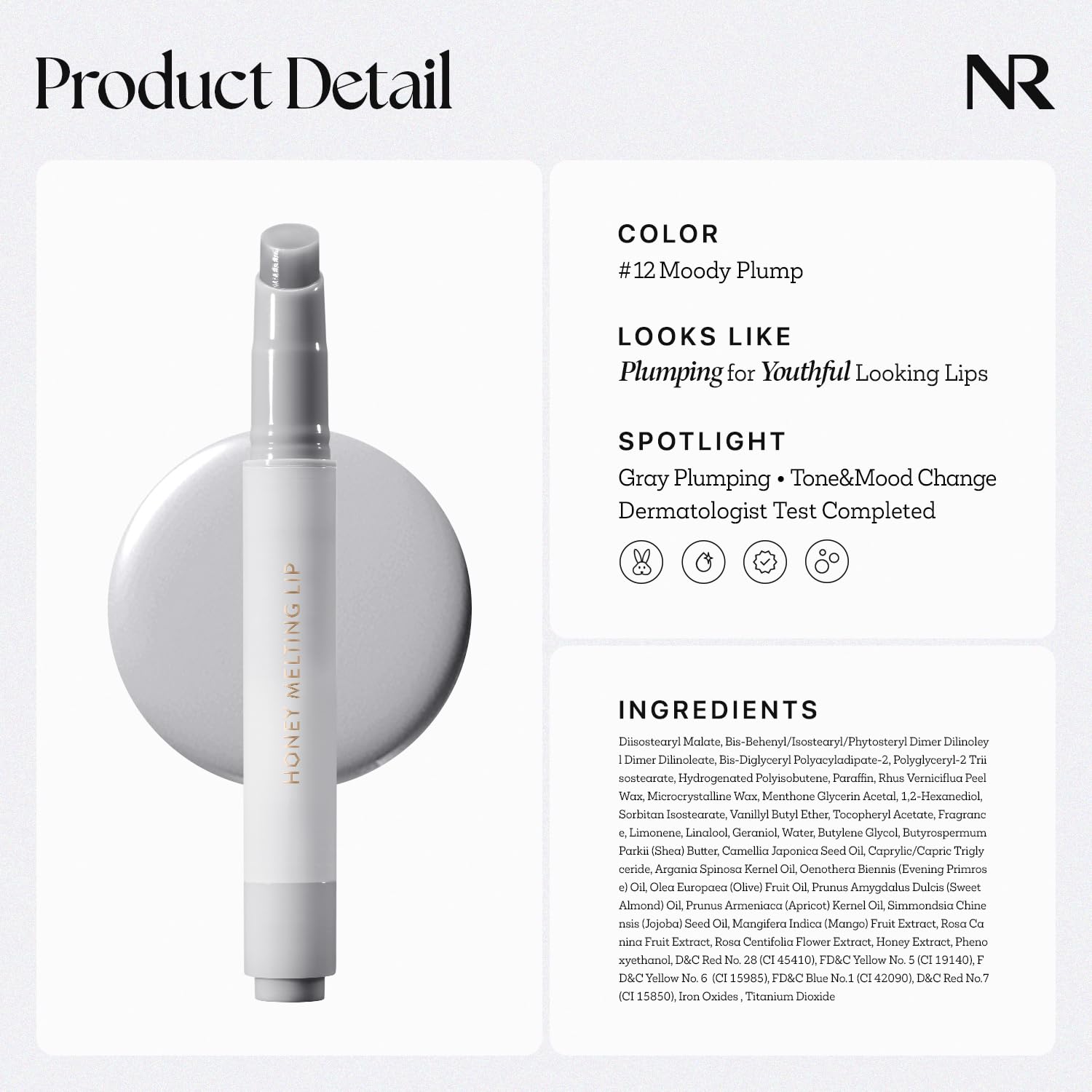 Nature Republic Honey Melting Lip Plumping soft texture for daily wear