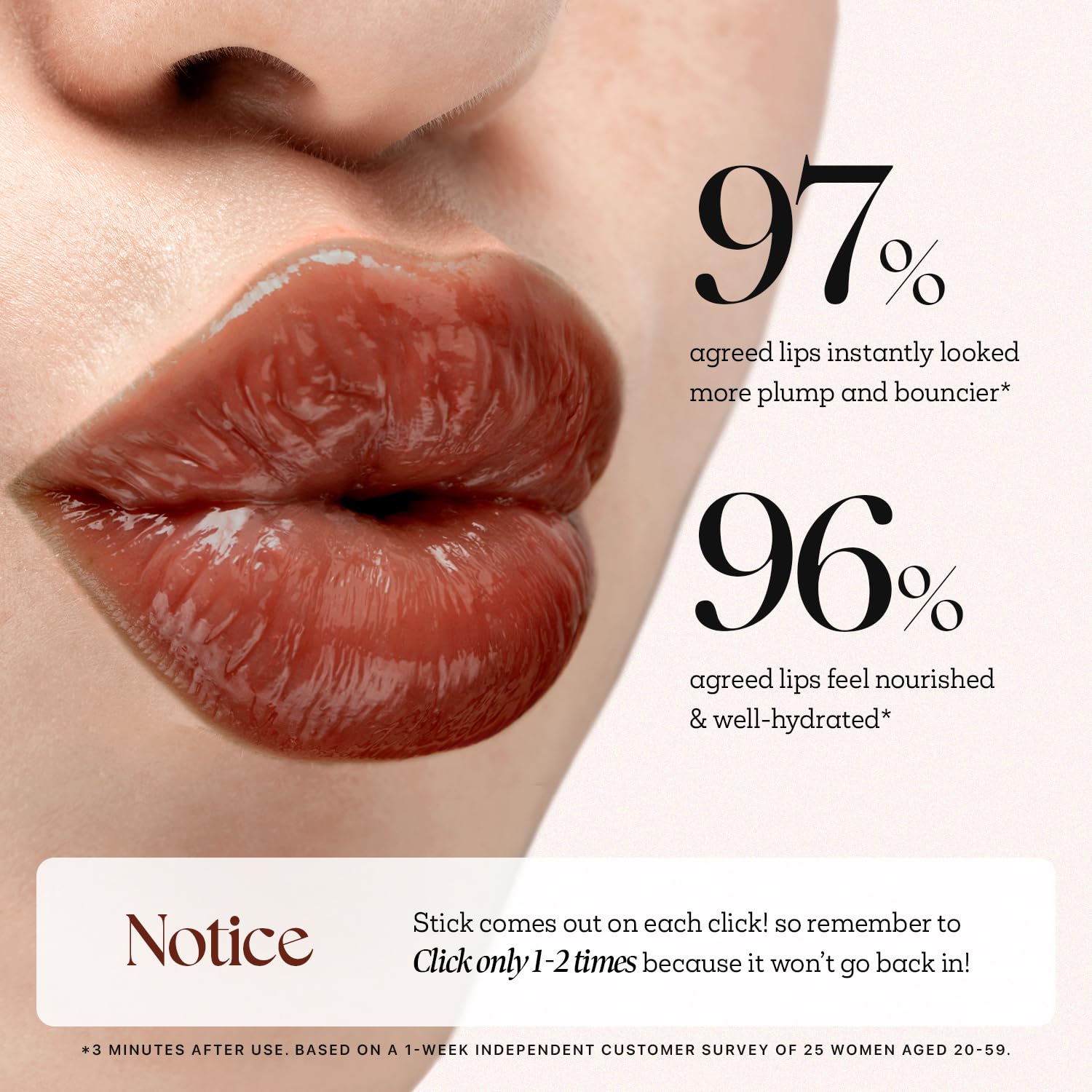 Nature Republic Labial Miel Derretida, brillo hidratante para un acabado luminoso.