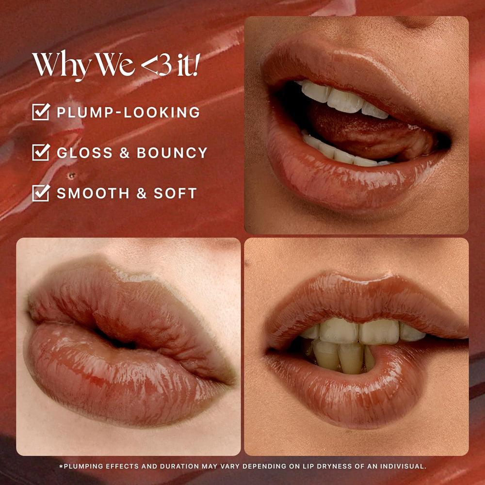 Nature Republic Labial Miel Derretida, muestra de color nutriente para labios.