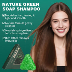 Nature Seven triangle-design bar shown in hand for secure grip.