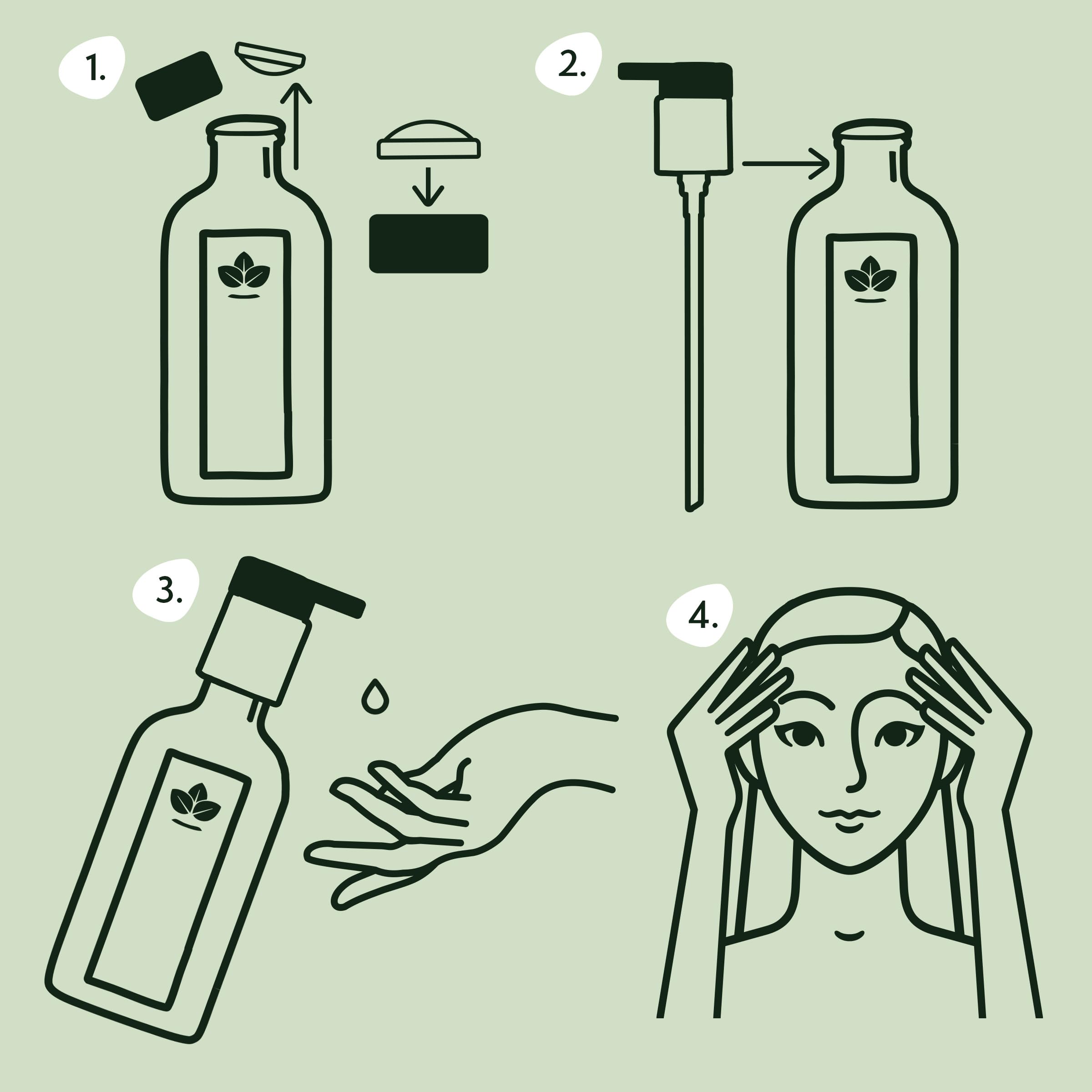 Nature Spell dry-damaged-hair demonstrates smoother ends and improved moisture.