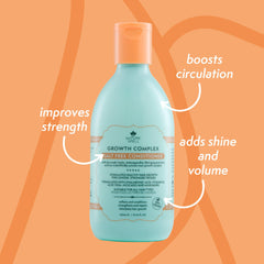 Nature Spell conditioner lather close-up highlights creamy texture that nourishes hair daily.