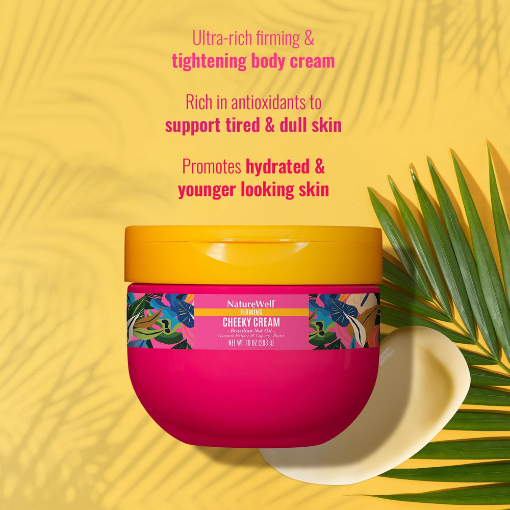 Cupuacu butter texture highlights creamy, luxurious body cream