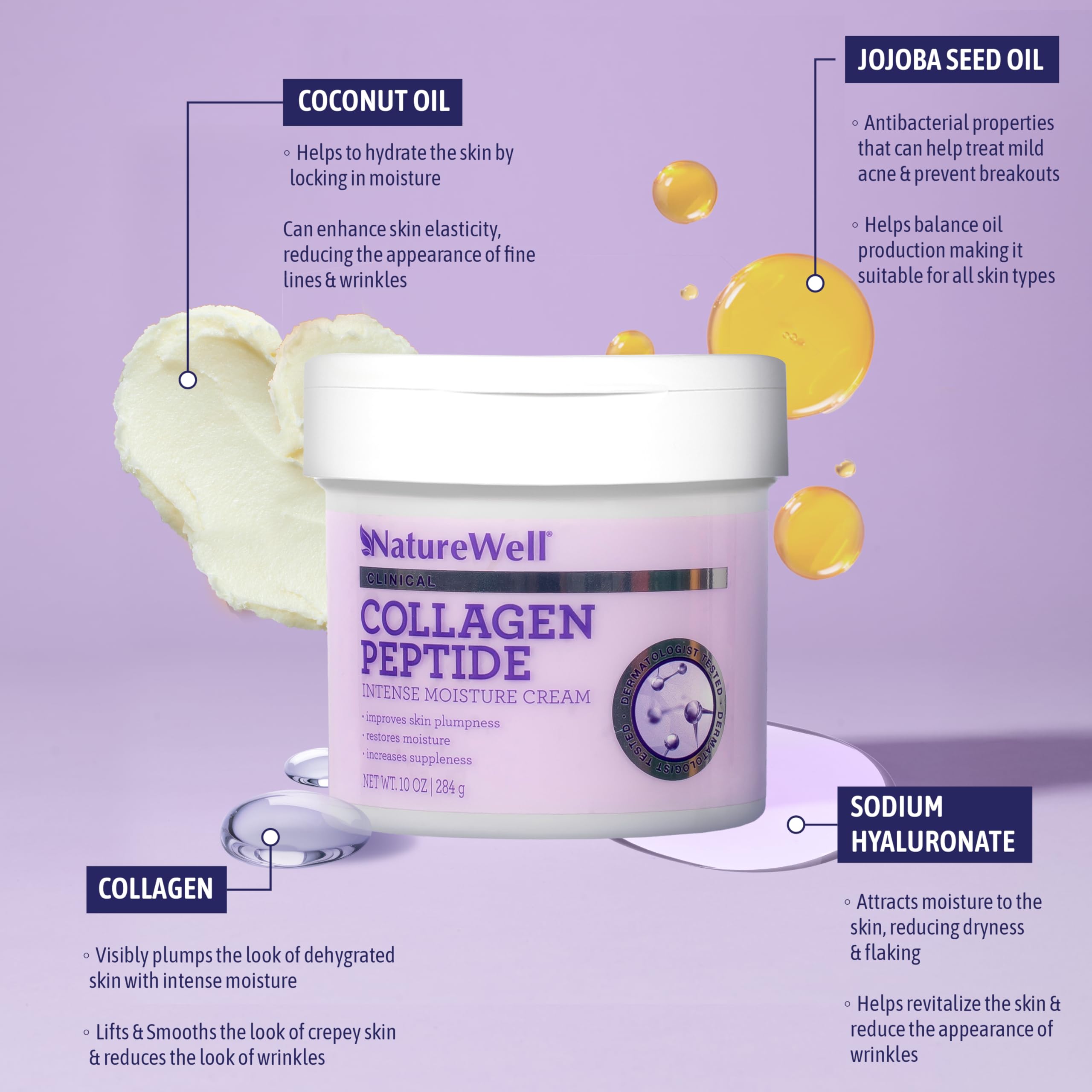 Nature Well daily self-care moment after shower highlights velvety feel and fragrance.