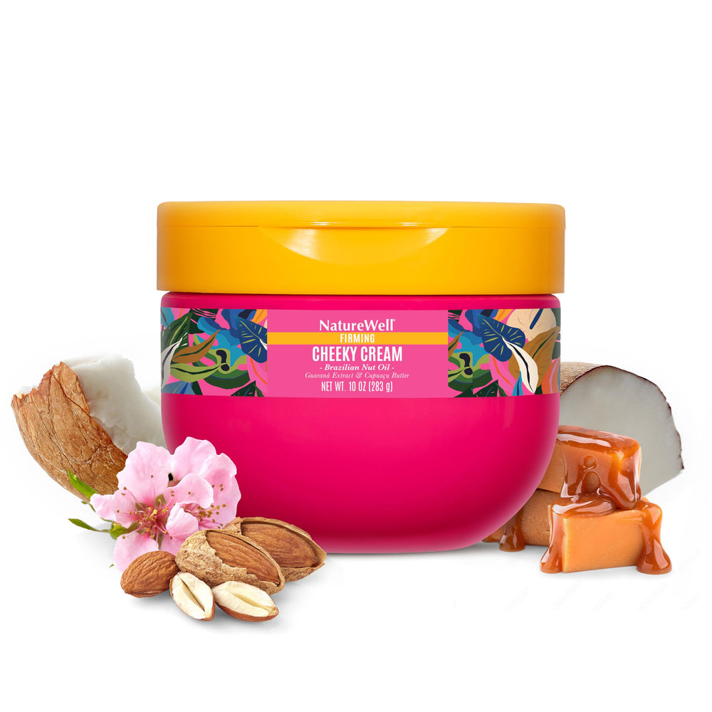 Nature Well ultra-rich firming cream bottle delivering deep hydration and quick absorption