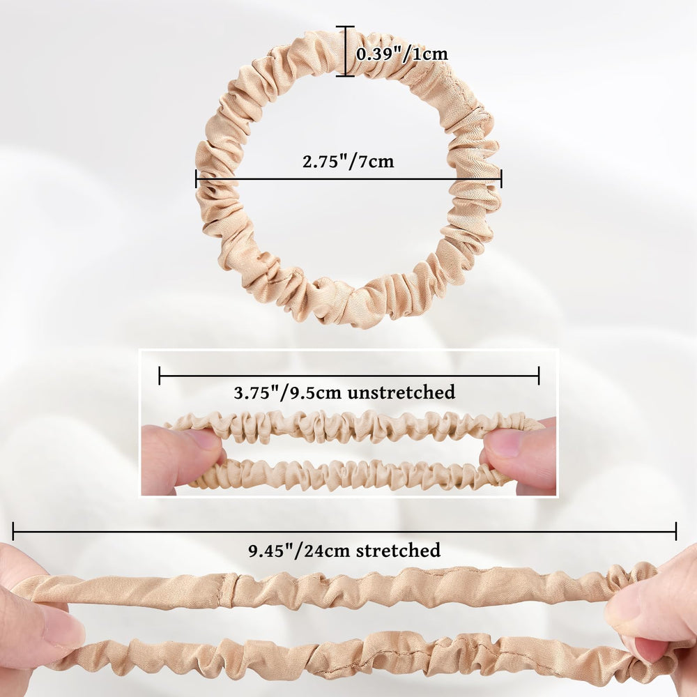 NatureKess gift-worthy silk scrunchies set: thoughtful present for hair care lovers