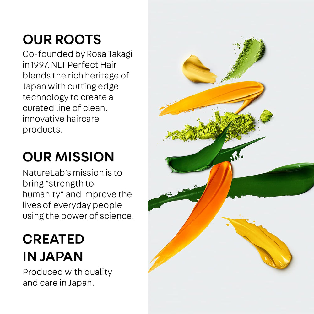 NatureLab.TOKYO plant-based, sulfate-free formula on bottle appeals to clean beauty.