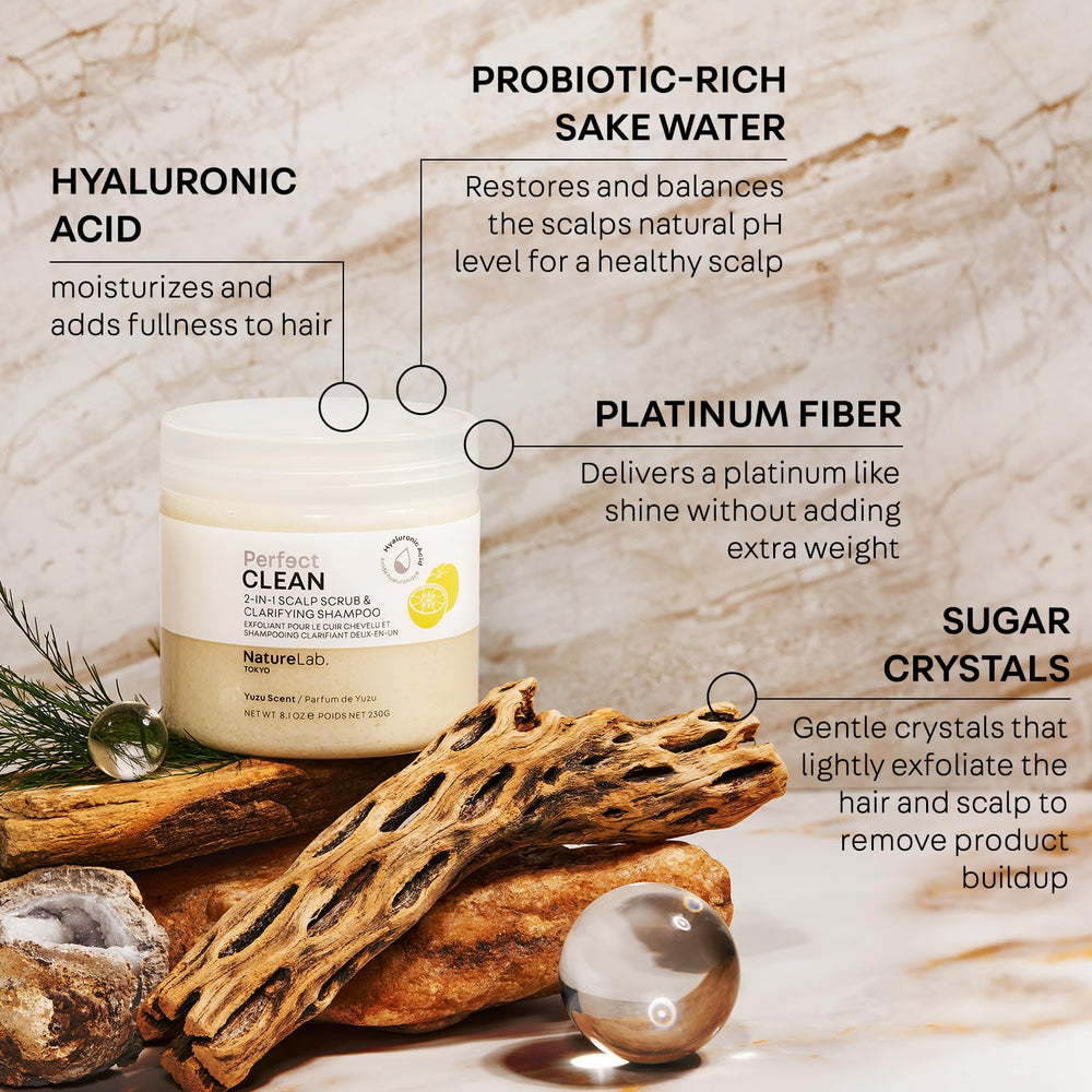NatureLab.TOKYO yuzu-fragranced formula energizes your shower routine