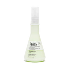 NatureLab.TOKYO Perfect Repair leave-in conditioner bottle for detangling and heat protection.
